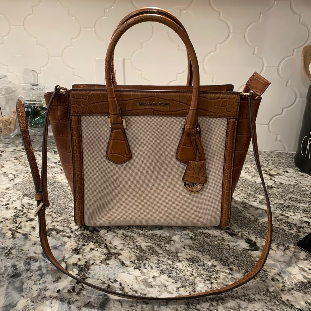 Michael Kors bag mixed materials